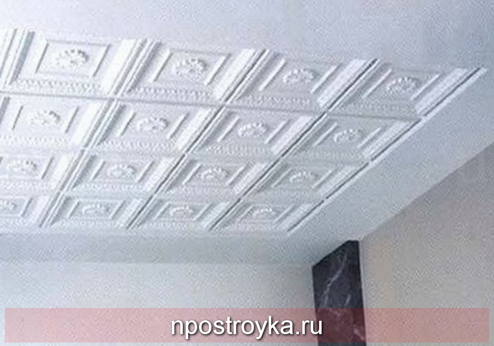 Клеевой потолок