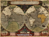 Фотопечать карта мира Фото 34