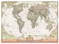 Фотопечать карта мира Фото 15