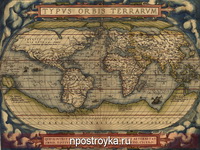 Фотопечать карта мира Фото 31