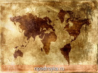 Фотопечать карта мира Фото 7